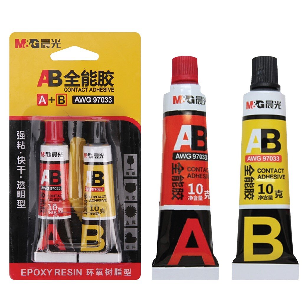 晨光文具 - AB膠多功能修補強力快乾透明型20g